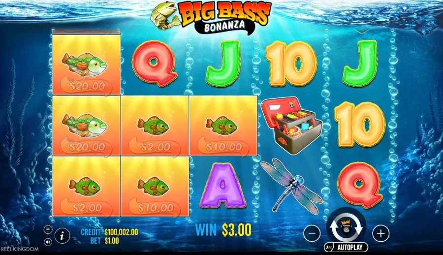 Big Bass Bonanza su Mobile
